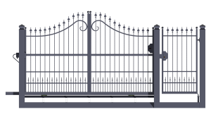 Sliding gates integrale